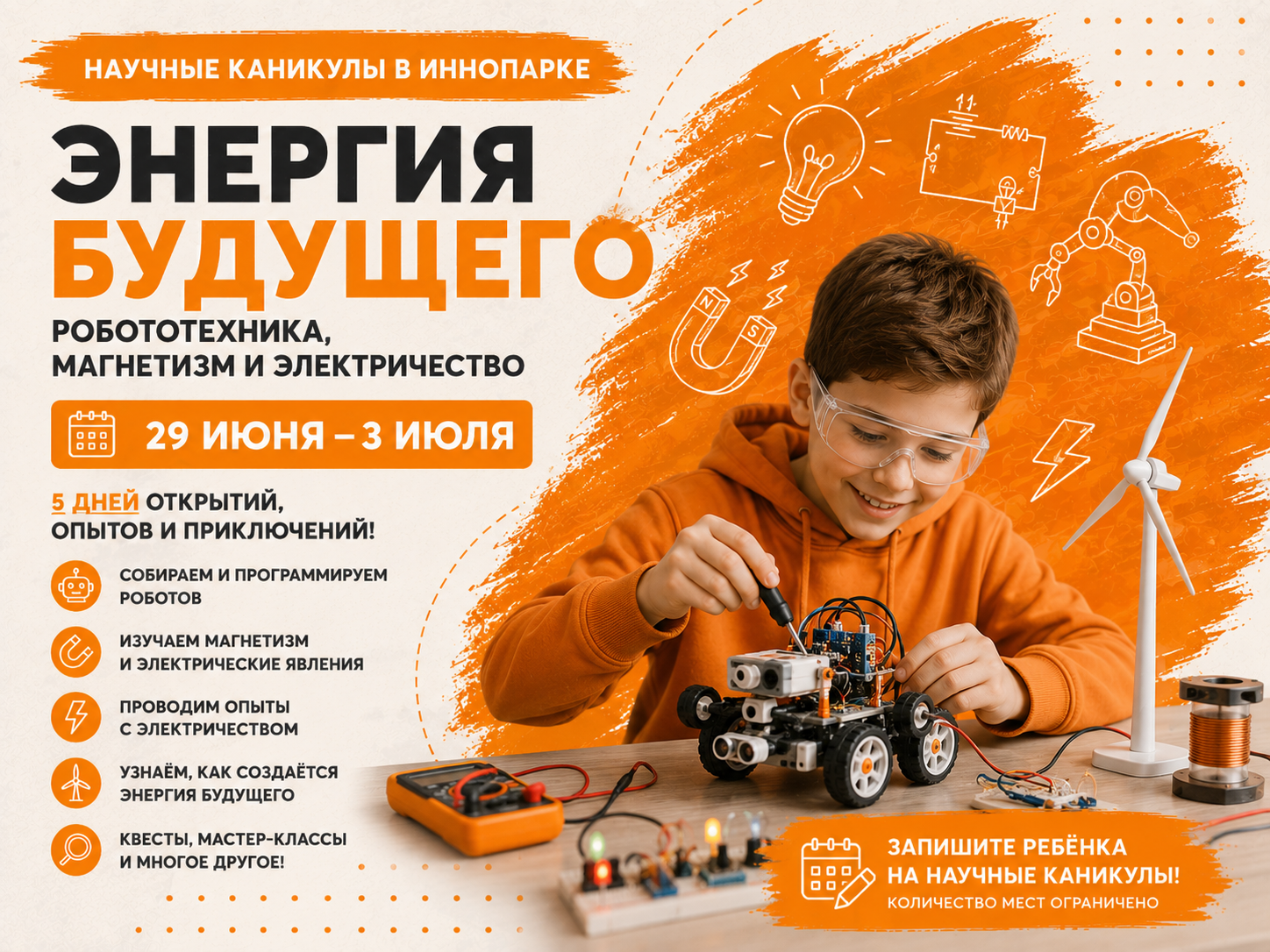 Неделя каникул в ИнноПарке - Энергия будущего